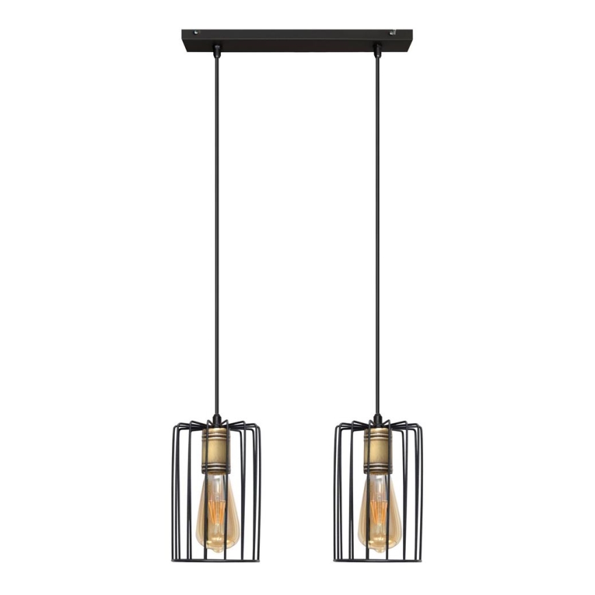Lustr na lanku FARGO 2xE27/15W/230V