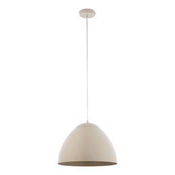 Lustr na lanku FARO 1xE27/60W/230V béžová