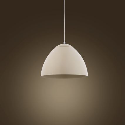 Lustr na lanku FARO 1xE27/60W/230V béžová