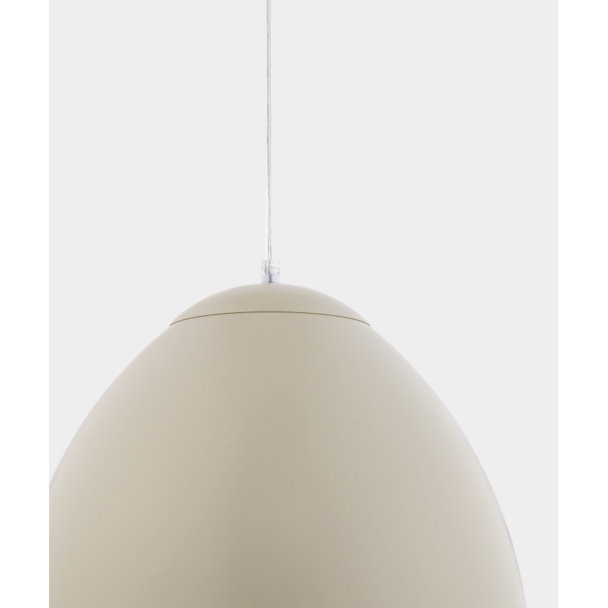 Lustr na lanku FARO 1xE27/60W/230V béžová