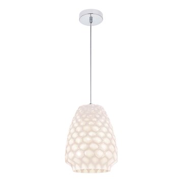 Lustr na lanku FELICIA 1xE27/60W/230V bílá
