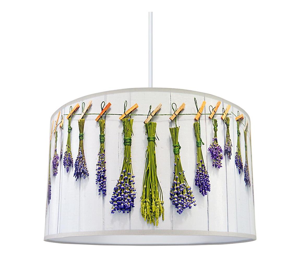 Lampdar Lustr na lanku FLOWERS 1xE27/60W/230V SA0932