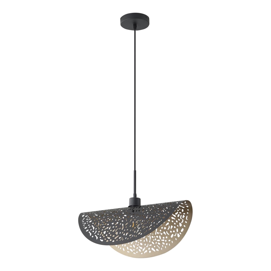Lustr na lanku GALILEA 1xE27/15W/230V černá