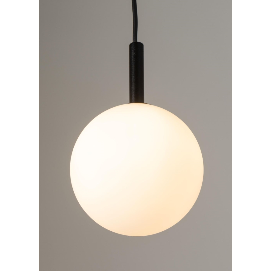 Lustr na lanku GAMA 1xG9/12W/230V černá