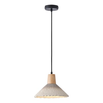 Lustr na lanku GESSO 1xE27/15W/230V krémová