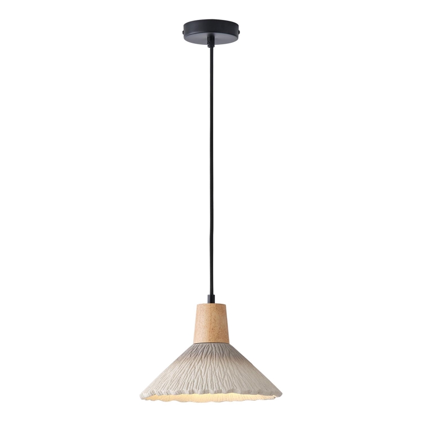 Lustr na lanku GESSO 1xE27/15W/230V krémová