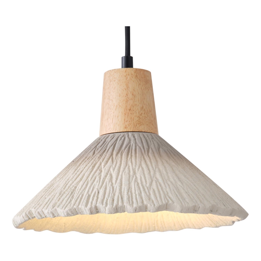 Lustr na lanku GESSO 1xE27/15W/230V krémová
