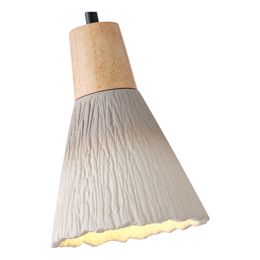 Lustr na lanku GESSO 1xE27/15W/230V krémová