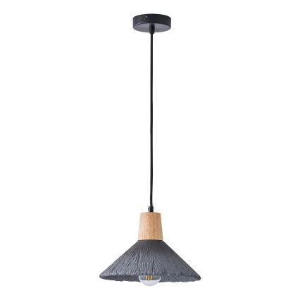 Lustr na lanku GESSO 1xE27/15W/230V šedá