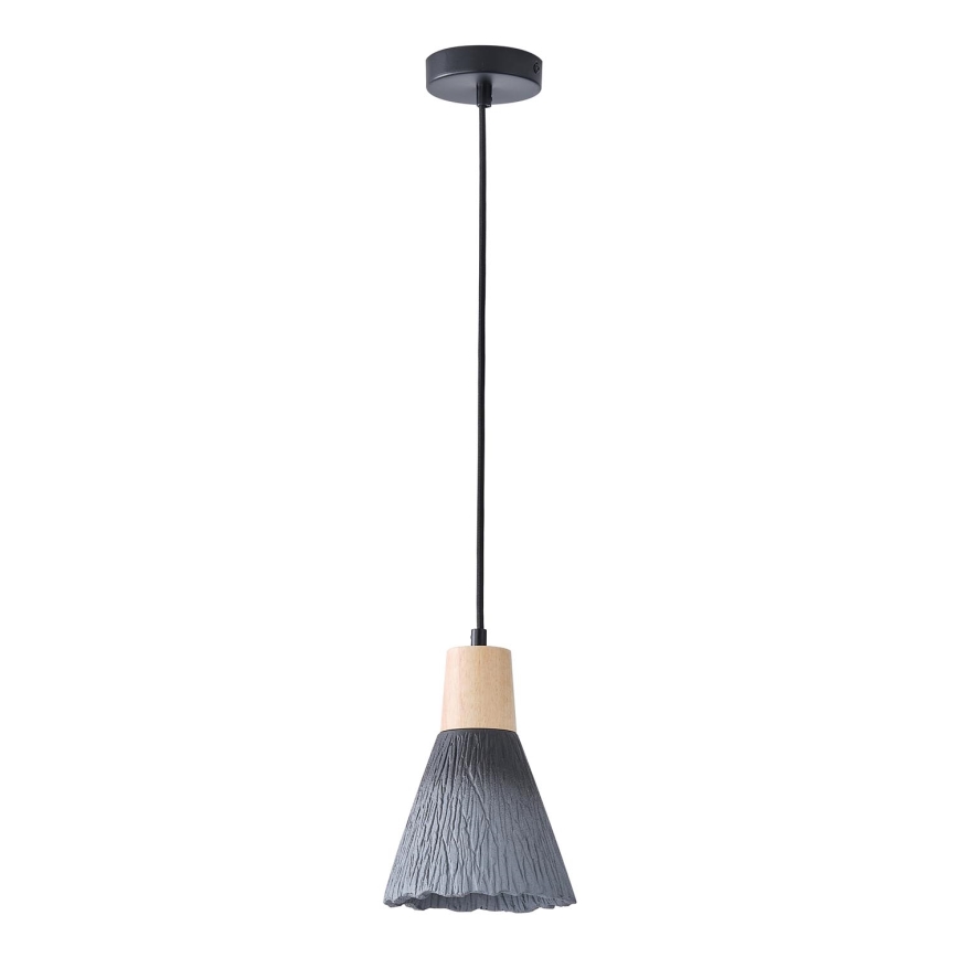 Lustr na lanku GESSO 1xE27/15W/230V šedá