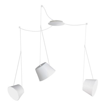 Lustr na lanku GINA 3xE27/15W/230V