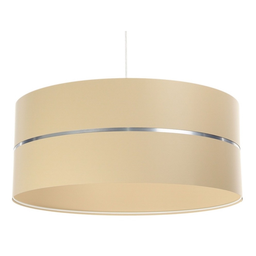 Lustr na lanku GLAM HOME 1xE27/60W/230V pr. 40 cm béžová