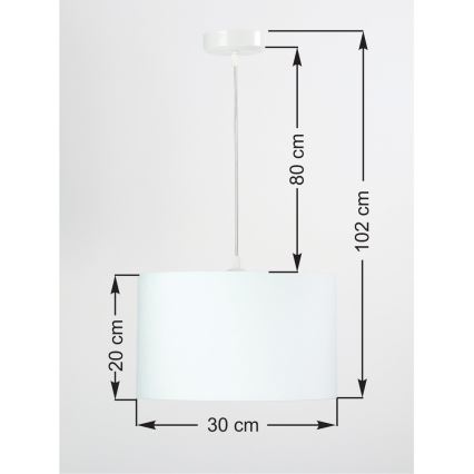 Lustr na lanku GLAMOUR 1xE27/60W/230V