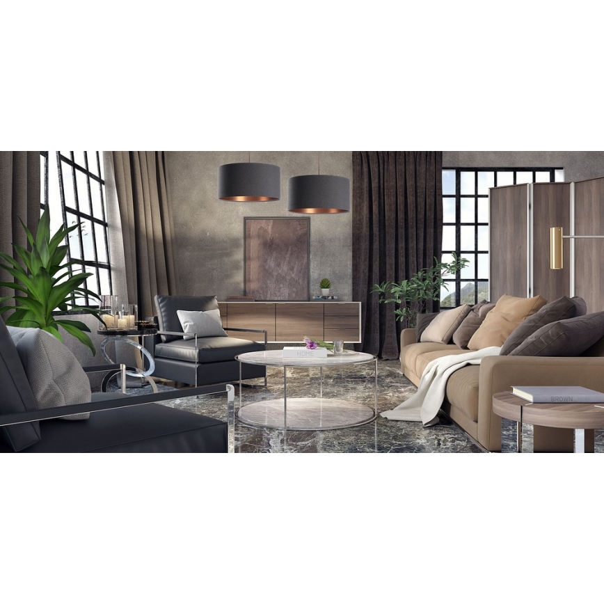 Lustr na lanku GLAMOUR 1xE27/60W/230V