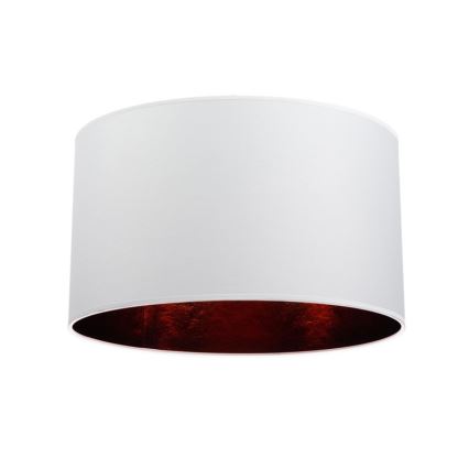 Lustr na lanku GLEAM 1xE27/60W/230V bílá/měděná
