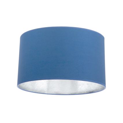 Lustr na lanku GLEAM 1xE27/60W/230V modrá/stříbrná