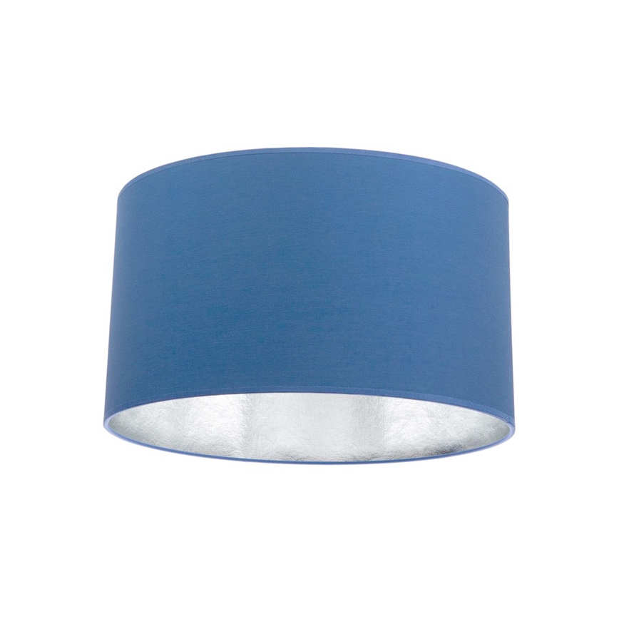 Lustr na lanku GLEAM 1xE27/60W/230V modrá/stříbrná