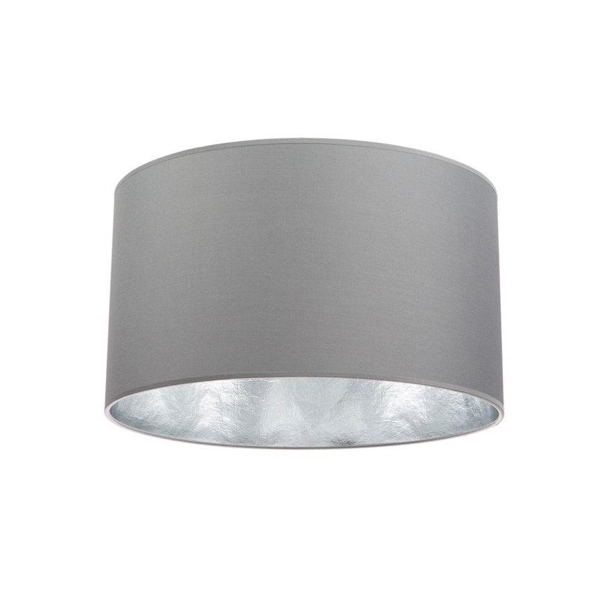Lustr na lanku GLEAM 1xE27/60W/230V šedá/stříbrná