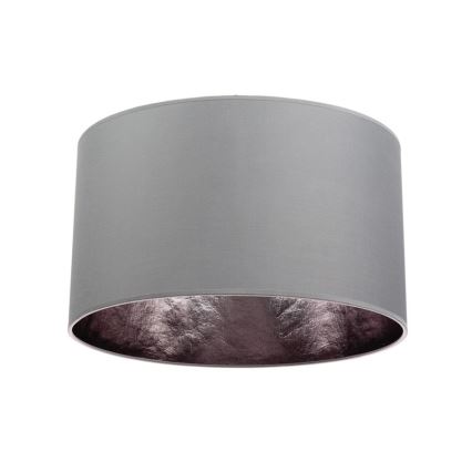 Lustr na lanku GLEAM 1xE27/60W/230V šedá/stříbrná