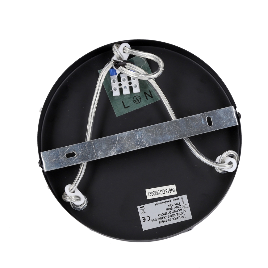 Lustr na lanku GRENIKO 3xE14/40W/230V