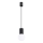 Lustr na lanku HALO 1xG9/8W/230V pr. 12 cm černá