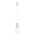 Lustr na lanku HALO 1xG9/8W/230V pr. 12 cm krémová