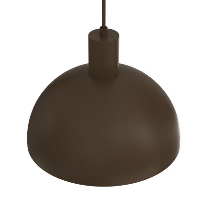 Lustr na lanku HANDA 1xE27/15W/230V hnědá