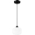 Lustr na lanku HARMA 1xE27/15W/230V pr. 20 cm bílá/černá
