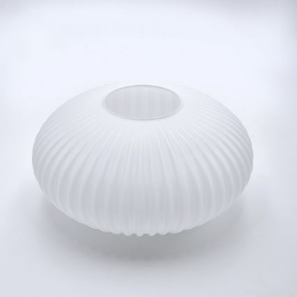 Lustr na lanku HARMA 1xE27/15W/230V pr. 25 cm bílá/zlatá