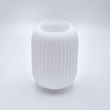 Lustr na lanku HARMONY 1xE27/15W/230V pr. 14 cm bílá/dub