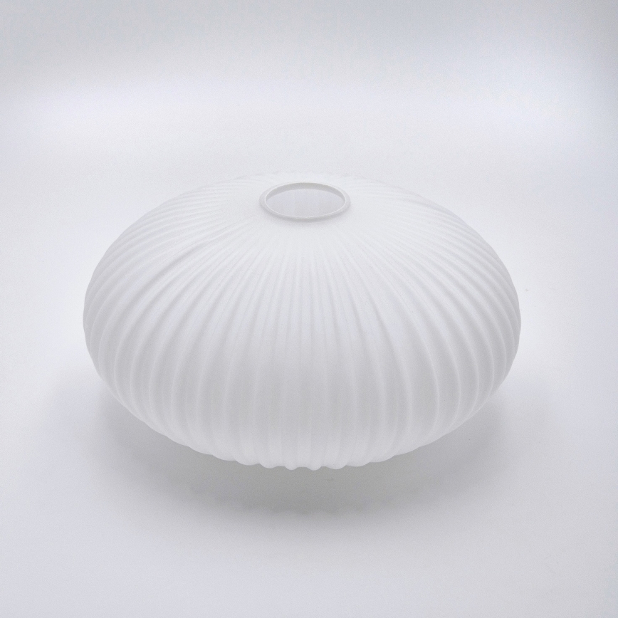 Lustr na lanku HARMONY 1xE27/15W/230V pr. 25 cm bílá/dub