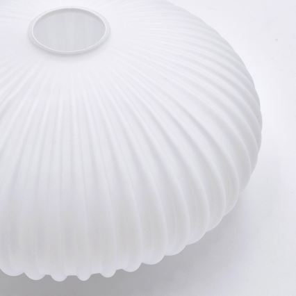 Lustr na lanku HARMONY 1xE27/15W/230V pr. 25 cm bílá/dub