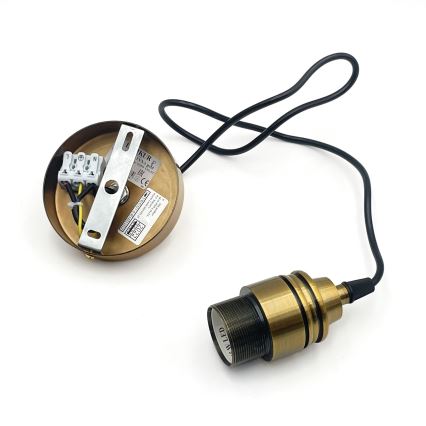 Lustr na lanku HECTOR 1xE27/15W/230V pr. 25 cm