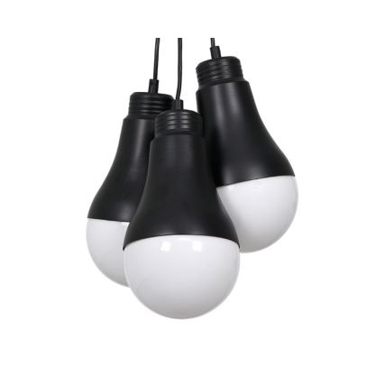Lustr na lanku HELIOS 3xE14/40W/230V