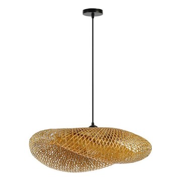 Lustr na lanku HILO 1xE27/40W/230V pr. 80 cm bambus