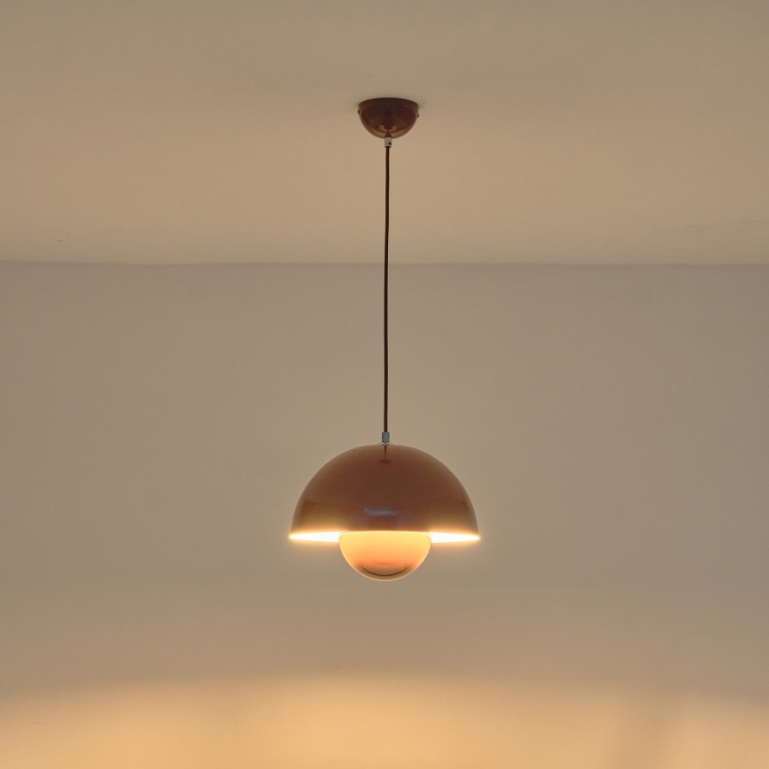 Lustr na lanku JARDEN 1xE27/15W/230V červená