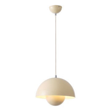 Lustr na lanku JARDEN 1xE27/15W/230V krémová