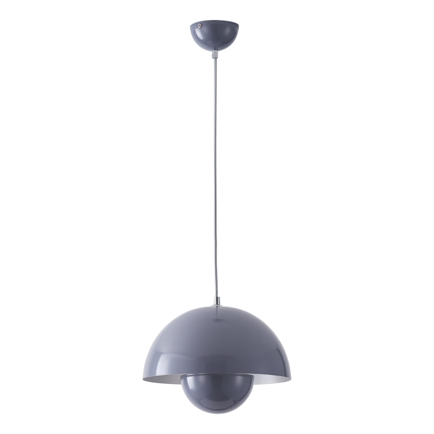 Lustr na lanku JARDEN 1xE27/15W/230V modrá