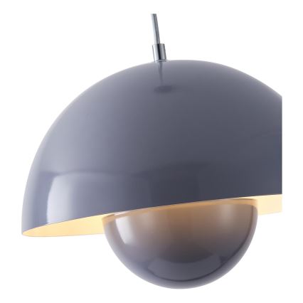 Lustr na lanku JARDEN 1xE27/15W/230V modrá