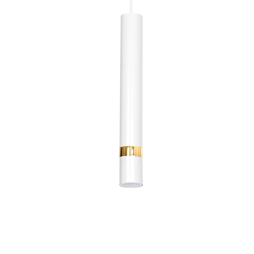 Lustr na lanku JOKER 3xGU10/25W/230V bílá/zlatá