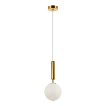 Lustr na lanku JOLIN 1xG9/5W/230V zlatá