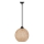 Lustr na lanku JUTE 1xE27/60W/230V béžová