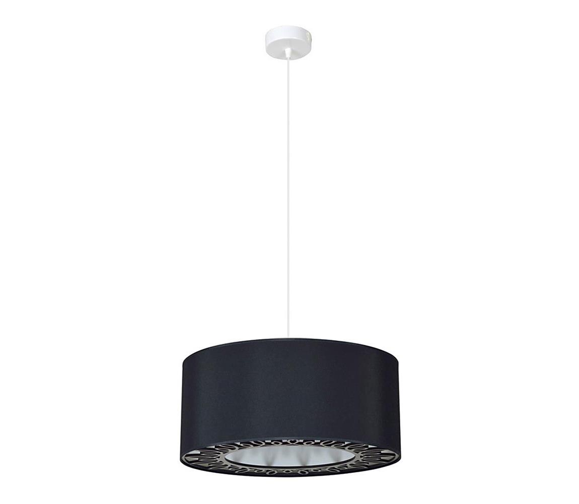 Belis Lustr na lanku KAMA 1xE27/60W/230V černá BE0030