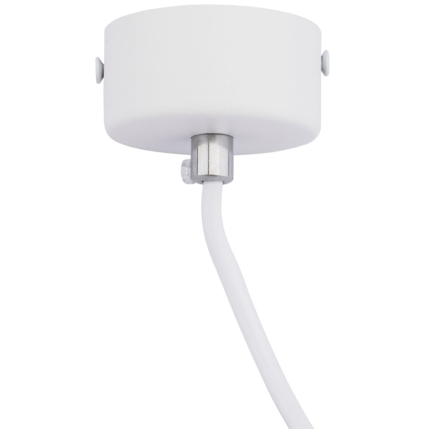Lustr na lanku KARADON 1xGU10/30W/230V 29 cm bílá