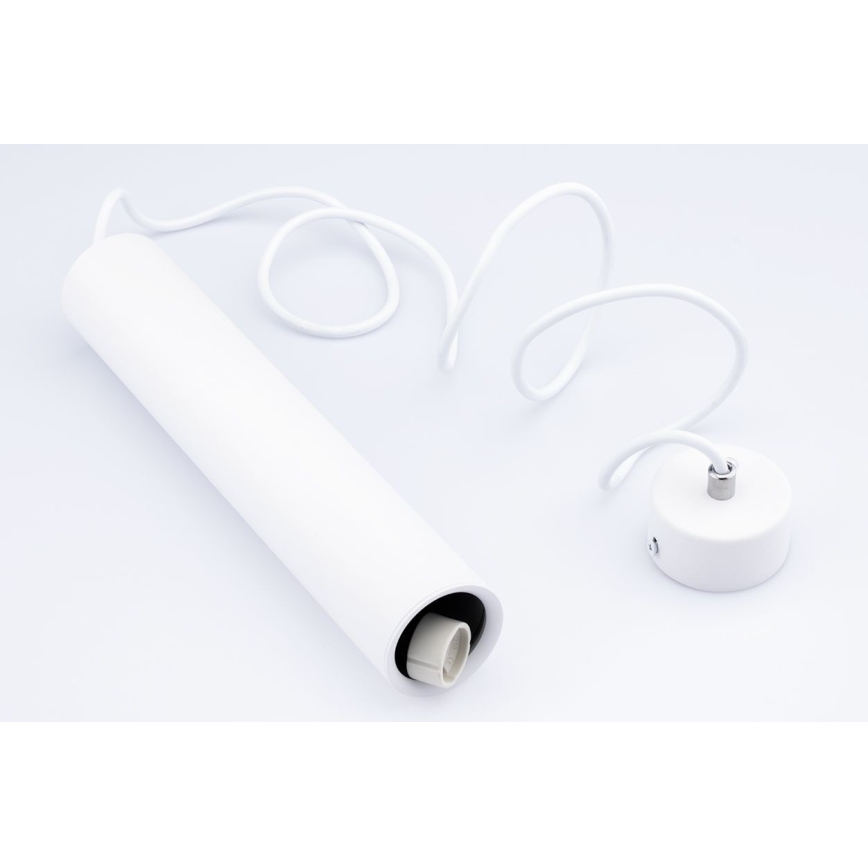 Lustr na lanku KARADON 1xGU10/30W/230V 29 cm bílá