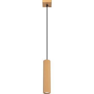 Lustr na lanku KARBON 1xGU10/10W/230V zlatá