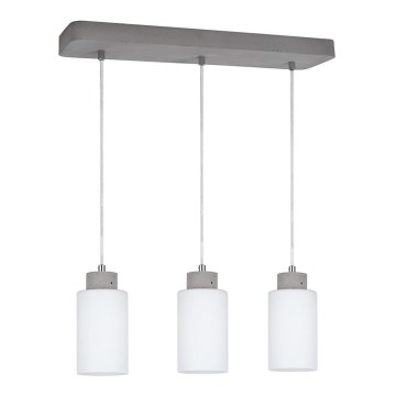 Lustr na lanku KARLA 3xE27/60W/230V
