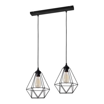 Lustr na lanku KARO 2xE27/15W/230V