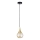 Lustr na lanku LACRIMA HONEY 1xE27/60W/230V