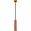 Lustr na lanku LAGOS 1xGU10/10W/230V červená